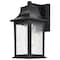 Nuvo Stillwell Outdoor Small Wall Lantern 1 Light Matte Black Finish 60/5959 - alternate 7